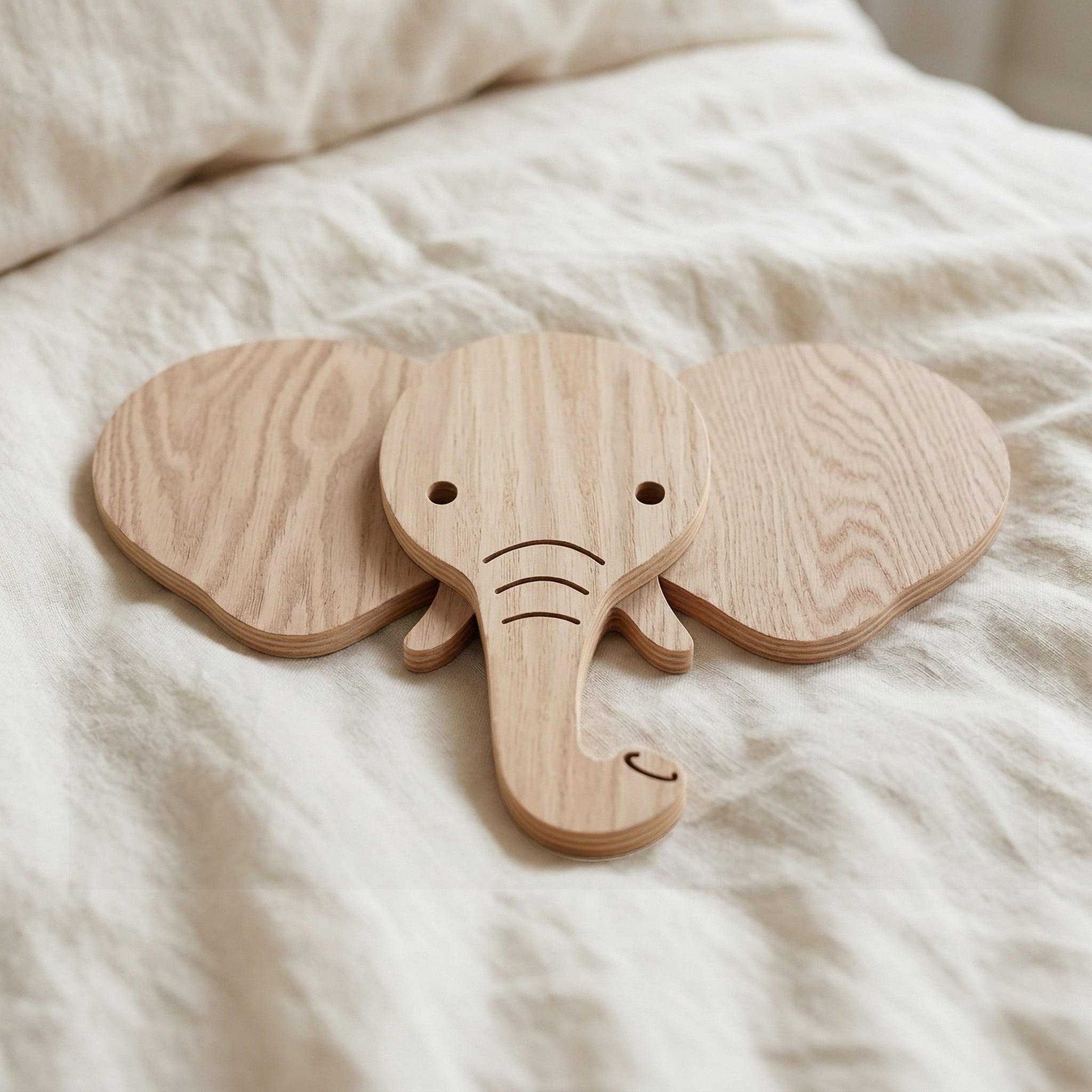 Wood Safari Wall Decor