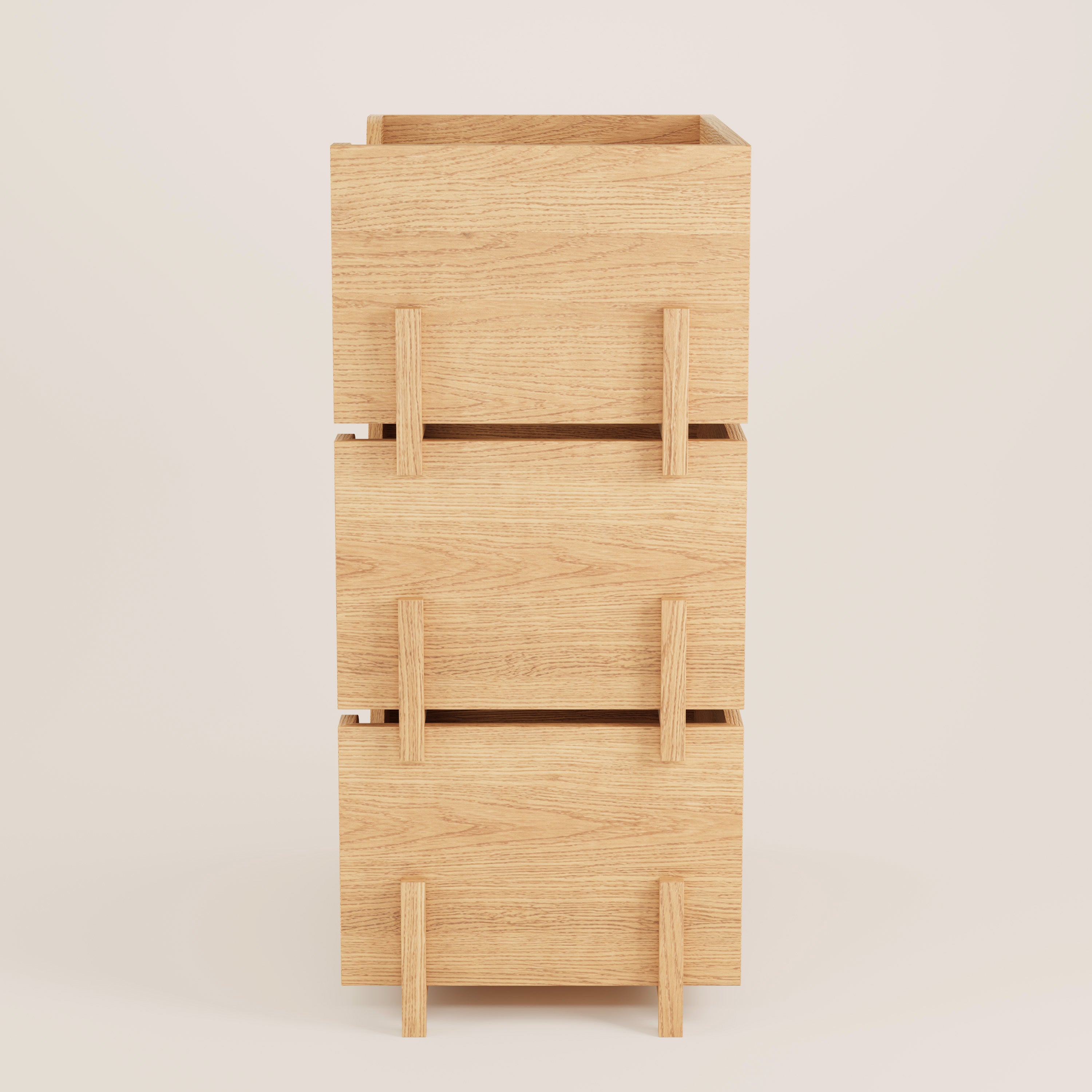 Kassen Stack — 2 Open + 1 Closed