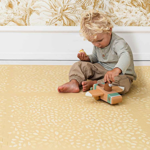 Flower Play Mat Butter Solskin