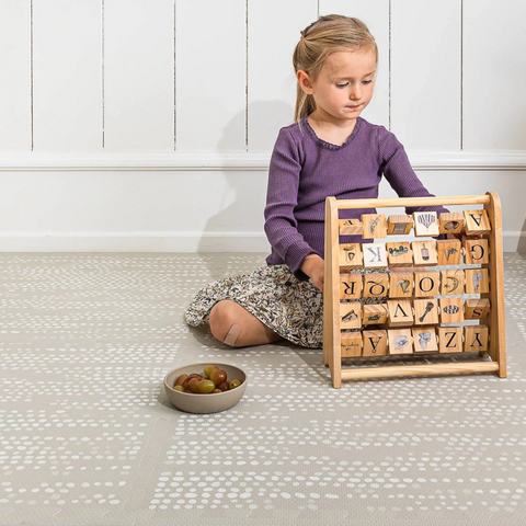 Dots Play Mat Stone