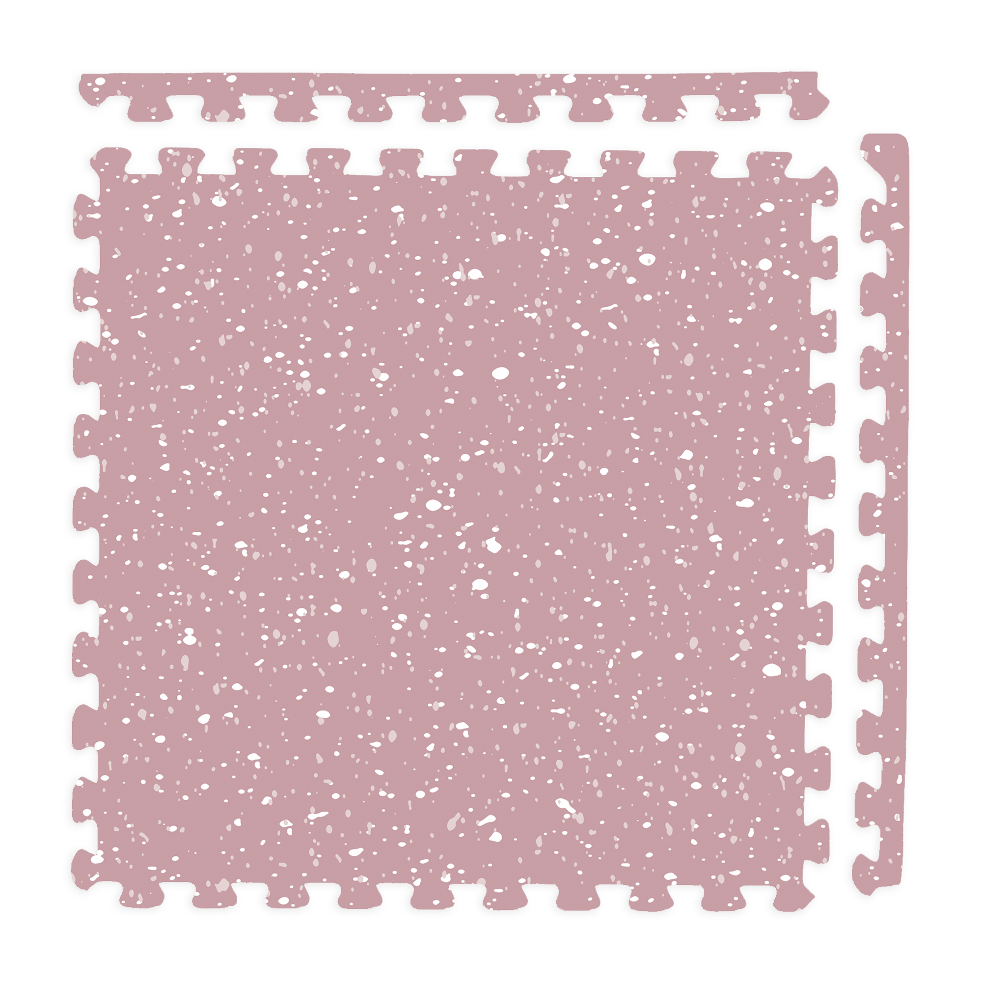 Terrazzo Play Mat Dusty Pink