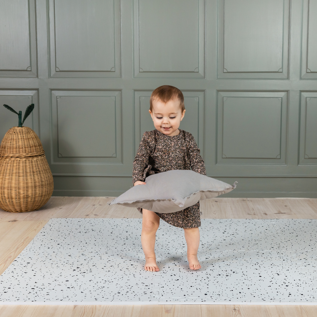 Terrazzo Play Mat Nordic Pale Gray