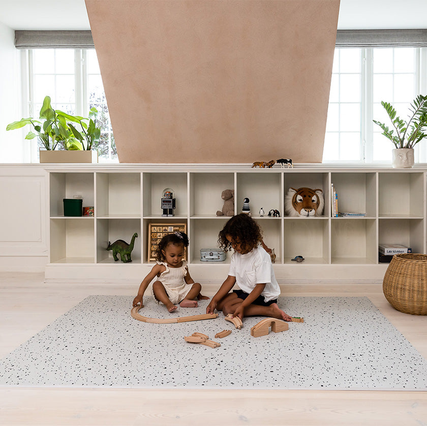 Terrazzo Play Mat Nordic Pale Gray