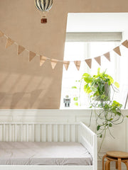 Oak Wood Flag Garland