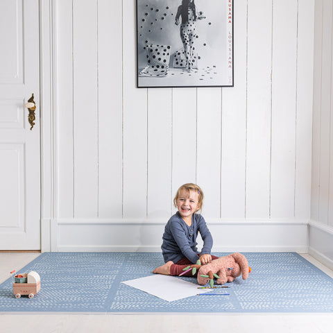 Dots Play Mat Powder Blue