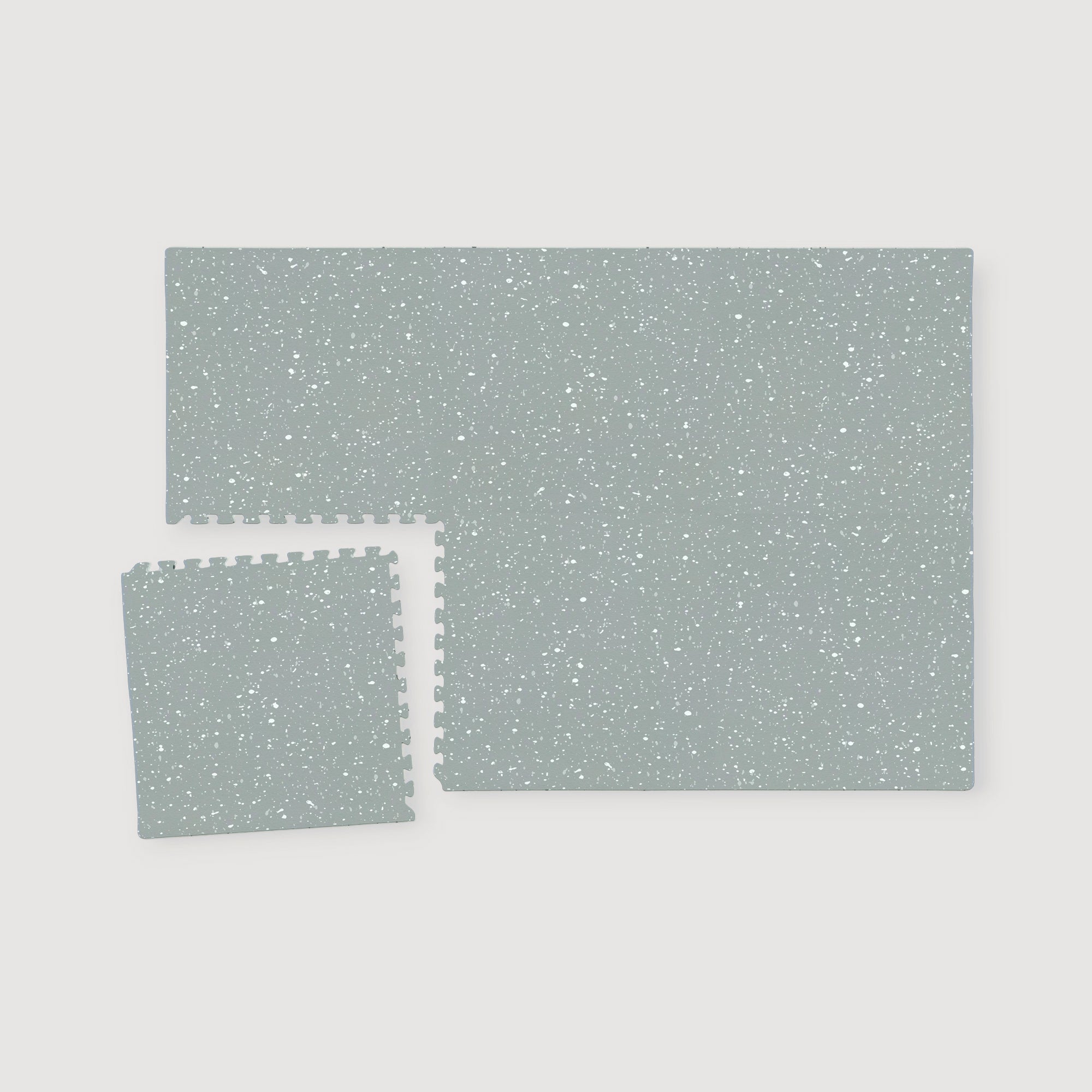 Terrazzo Foam Play Mat – Moss Green | Copenhagen Kid