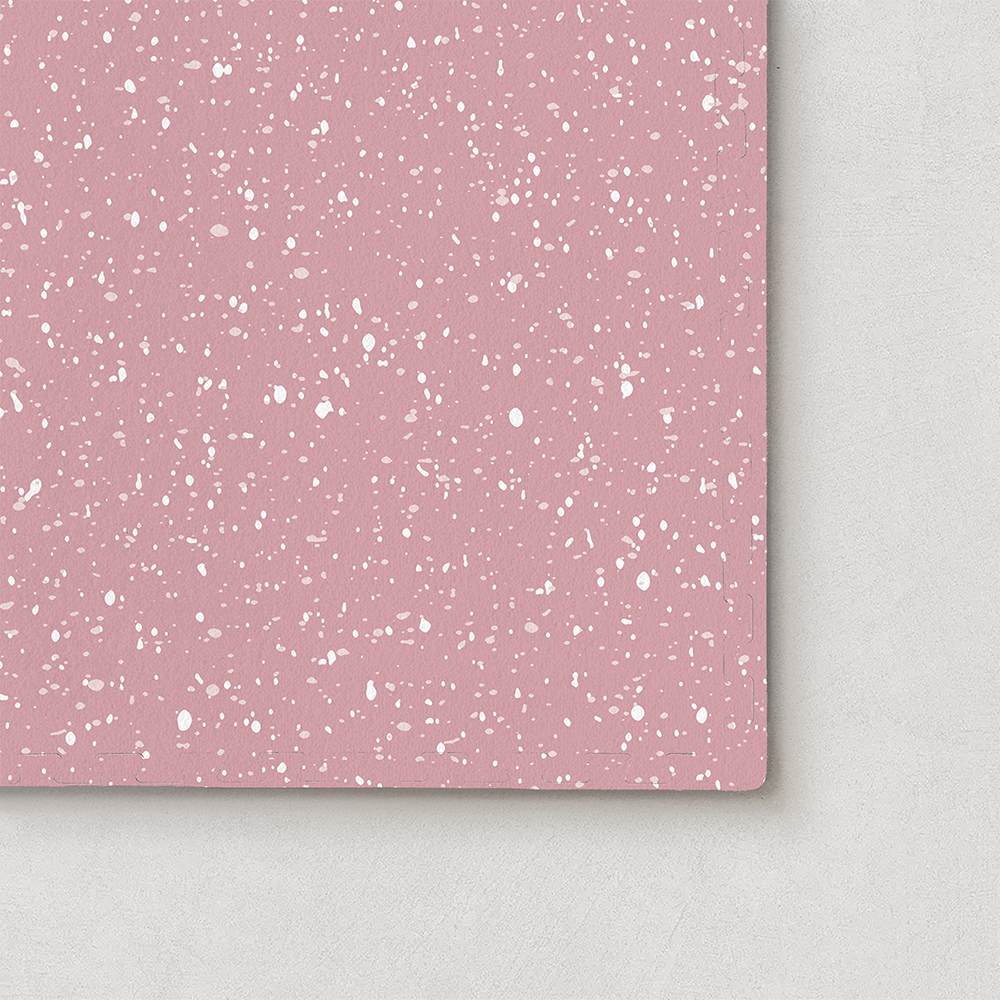 Terrazzo Play Mat Dusty Pink