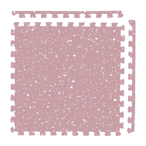 Terrazzo Play Mat Dusty Pink