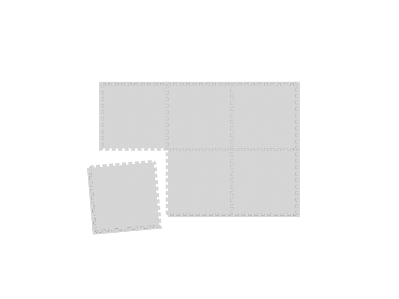 Small play mat, 71.8 × 47.9 in, shown to scale in a room
